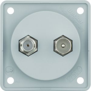 AntenneWCD tv/SAT, berker Integro, grijs