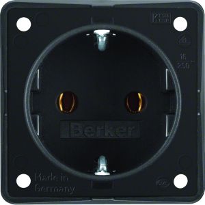 WCD RA, steekklemmen, berker Integro, zw