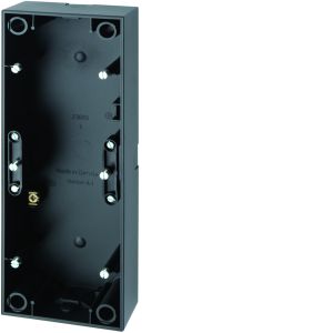 Opbouwbehuizing 3-v, berker S.1, antraci