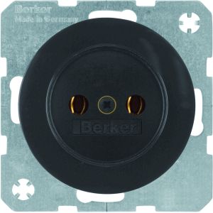 WCD 2P, steek, berker R.1/R.3/R.8, zwart