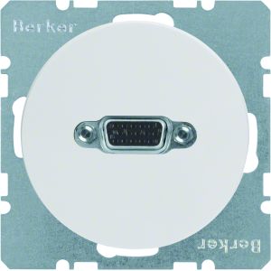 VGA-cont.ds. schroefaansluiting, berker