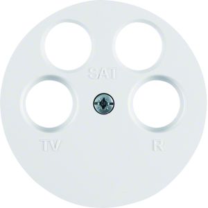 Centraalplaat antenne 4x uitsparing (Ank