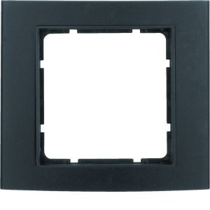 Afdekraam 1-v, berker B.3, aluminium zwa
