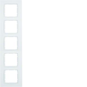 Afdekraam 5-v, berker B.7, polarwit mat