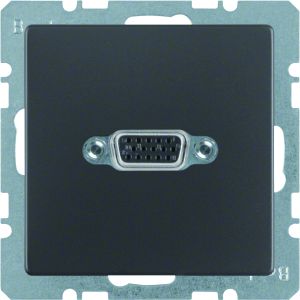 VGA-cont.ds. schroefaansluiting, berker