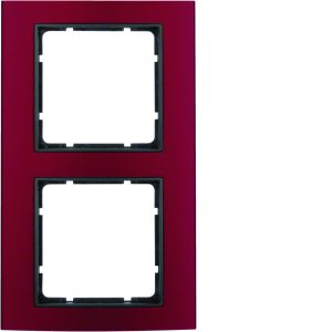 Afdekraam 2-v, berker B.3, aluminium roo