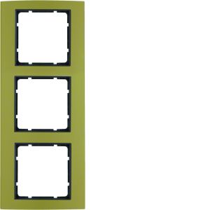 Afdekraam 3-v, berker B.3, aluminium gou