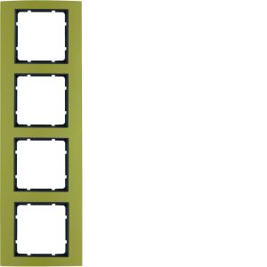 Afdekraam 4-v, berker B.3, aluminium gou