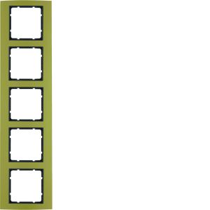 Afdekraam 5-v, berker B.3, aluminium gou
