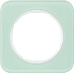 Afdekraam 1-v, berker R.1 Glas polarwit