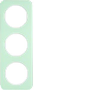 Afdekraam 3-v, berker R.1 Glas polarwit