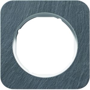 Afdekraam 1-v, berker R.1, leisteen/pola