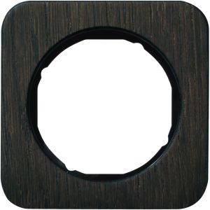 Afdekraam 1-v, berker R.1, gerookt eiken