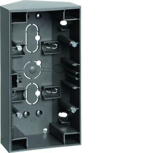 Berker S.1 hoekbehuizing 2-v, alulook