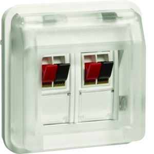 Luidsprekeraansluiting 2-v, berker W.1,