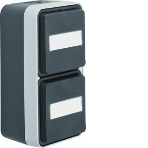 WCD KB + tekstv. 2-v vert. met behuizing