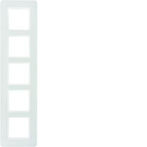 Afdekraam 5-voudig, berker Q.7, polarwit