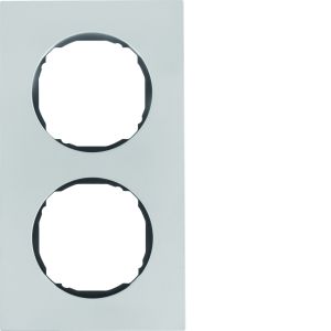 Afdekraam 2-v., vlak, berker R.8, edelst