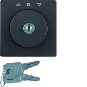 Centrd. met slot voor jal. (3-st. uitnee