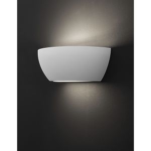 SANDRO White Gypsum & Glass LED E14 1x5