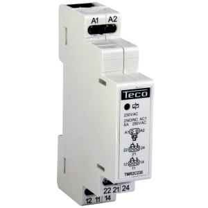 Modulair relais Teco 2w 8A 230V