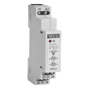 Modulair relais Teco 2w 8A 24V