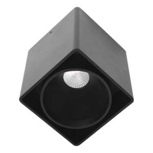 (AS)KUANA 9W vierkant 3000K Zwart