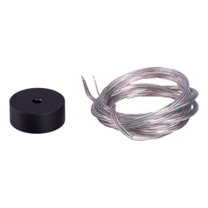 Runde Rosette 60x40 Schwarz + PVC + PVC