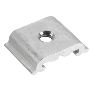 Ophangklem voor 1 fase rail alu