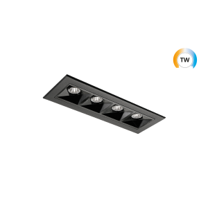 Inspire R 150 zwart TW 2000-4000K LEDDim