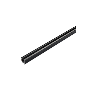 ShopLine Rail 3 Fasen 200cm (Tube) zwart