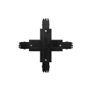 ShopLine Rail 3 Fasen X-verbinding zwart