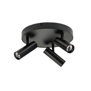 Tube Micro Trio zwart 3000K