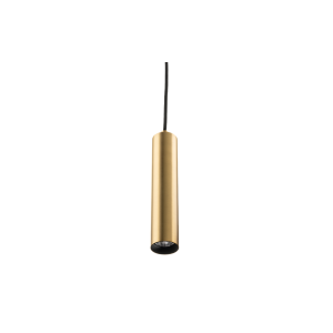 Zip Tube Micro pendel messing LED 3000K