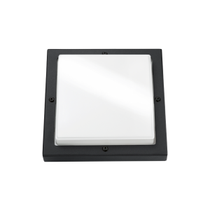 Bassi LED zwart 10W LED 3000K + Twilight