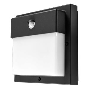 Bassi zwart E27 PIR Sensor (excl.lamp)