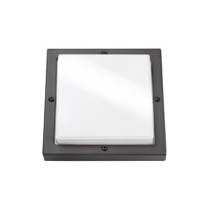 Bassi LED grafiet/opaal 10W LED ingewerk