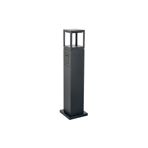 Fagernes Bollard zwart LED 2700K + stop