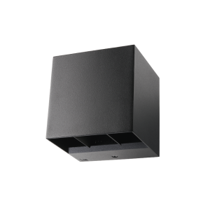 Artes zwart 3000K LED 8W up/down in/out