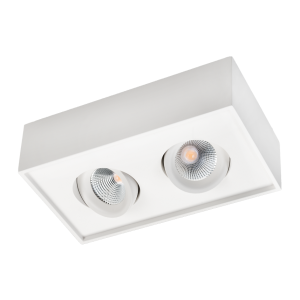 Cube Lux 2X8W Led Wit 3000K