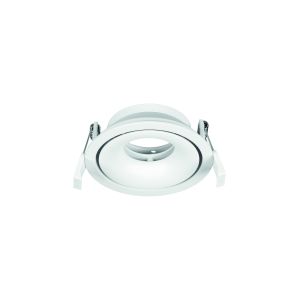 ENZO Sandy White Aluminium LED GU10 1x10