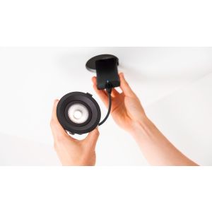 Downlight Tilt Black 6-pack