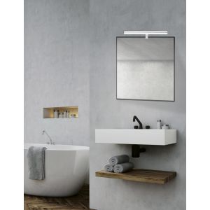 VANESE Chrome Aluminium & Acrylic LED 12