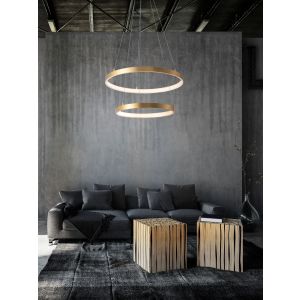 LEON Golden Leaf Aluminium & Acrylic Adj