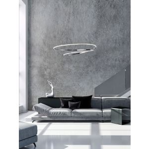 VIAREGGIO Chrome Aluminium & Acrylic LED