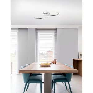 VIAREGGIO Chrome Aluminium & Acrylic LED
