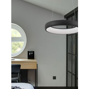 ALBI Dimmable Sandy Black Aluminium & Ac