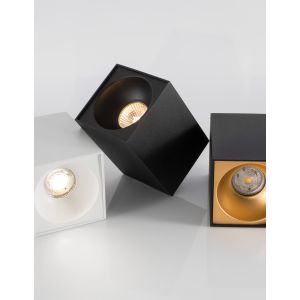 RENDE Sandy White Aluminium LED GU10 1x1