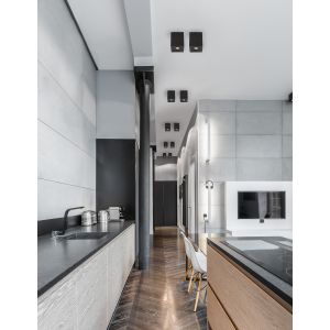 RENDE Sandy Black Aluminium LED GU10 1x1