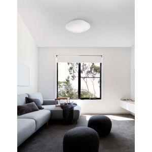 SENS CEILING LIGHT WHITE GLASS LED E27 1